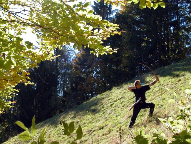 3D-Bogenparcours beim Hobbitdorf & Abenteuerhof